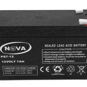 Bateria acidificada ao chumbo selada 12V7Ah